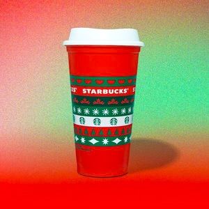 NWOP Starbucks 2020 Holiday Reusable Cup